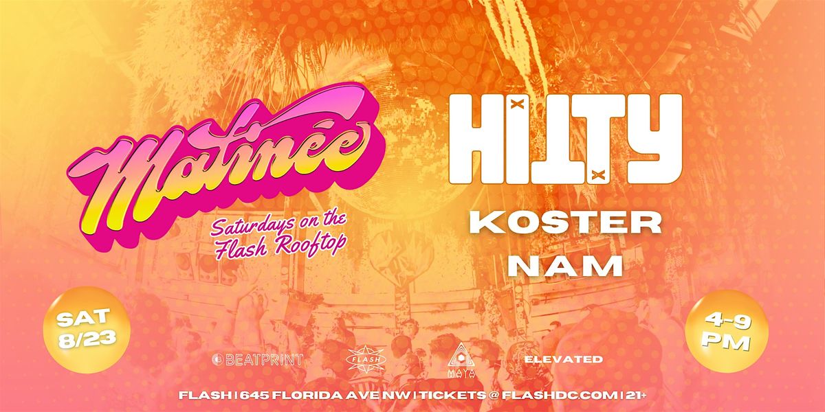 Matin\u00e9e Day Party: Hitty at Flash Rooftop