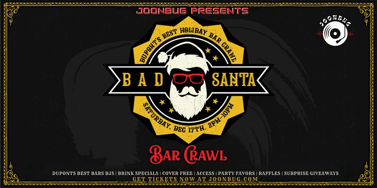 Dupont Circle Bad Santa Bar Crawl Presented by Joonbug.com