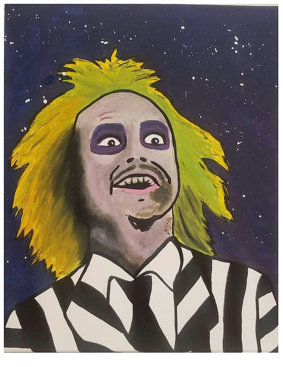 Beetlejuice vs Lydia Paint Party