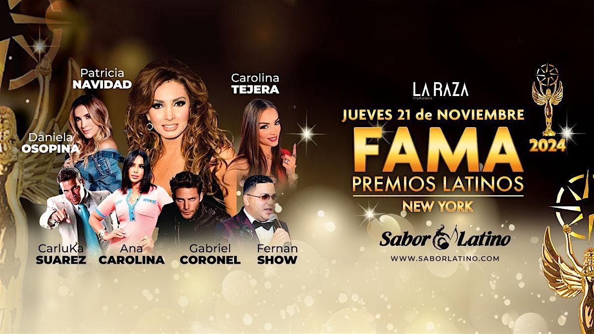 PREMIOS LATINOS FAMA !NEW YORK