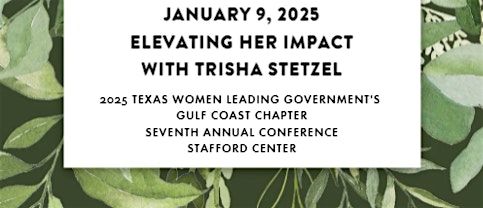 2025 TXWLG Conference - Elevating her Impact