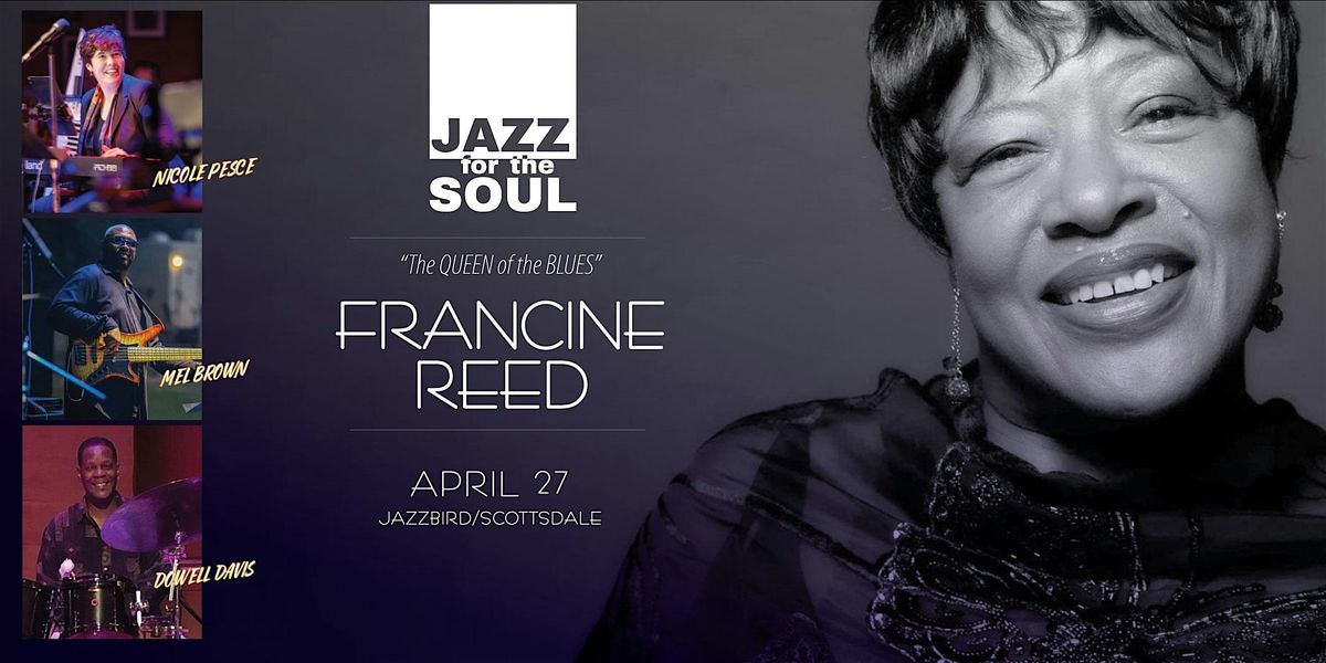 FREE JAZZ CONCERT - FRANCINE REED Quartet w\/Nicole Pesce (SCOTTSDALE)