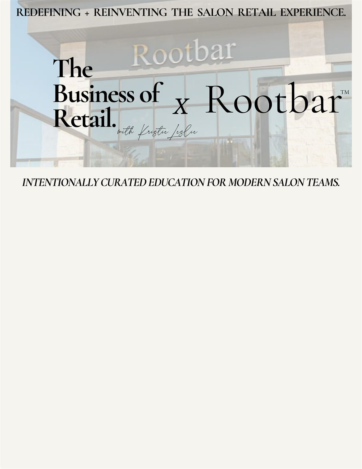 The Business of Retail