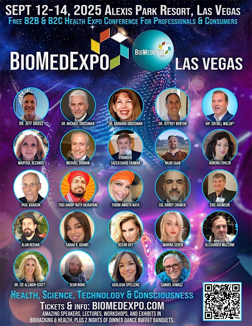 EXHIBIT SALES FOR LAS VEGAS BIOMED EXPO, SEPT 12-14, 2025