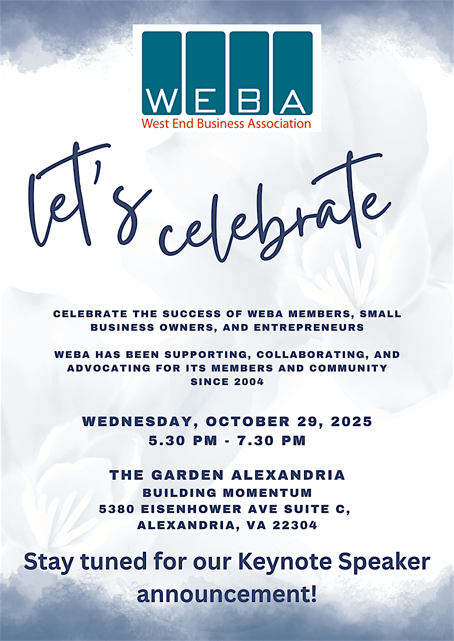 WEBA Signature Event  at The Garden\/Building Momentum
