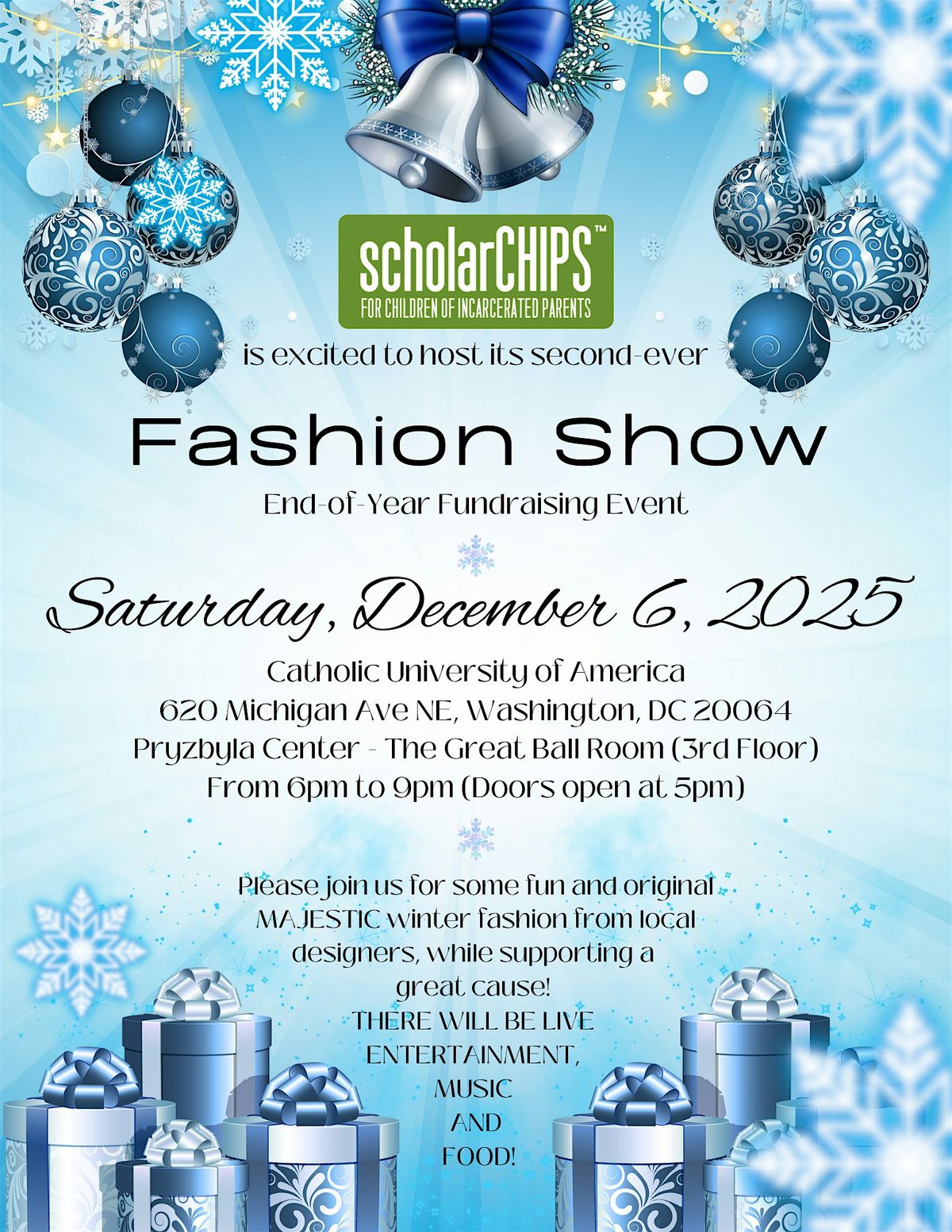 ScholarCHIPS' 2nd Annual Fashion Show