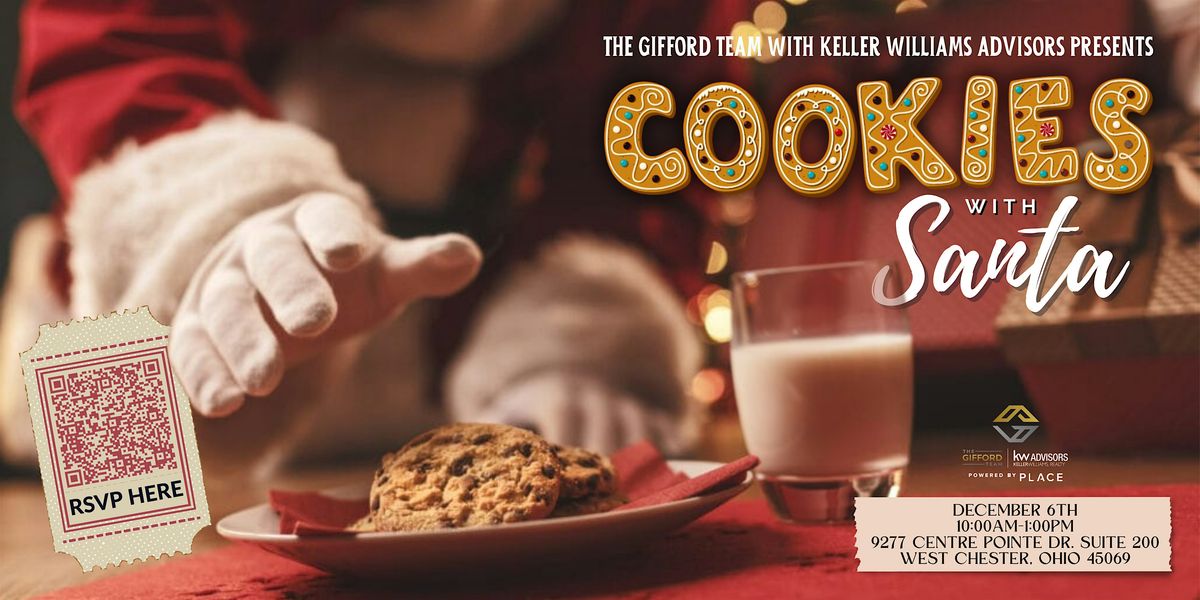 Cookies with Santa 2025 - The Gifford Team with Keller Williams Advisors