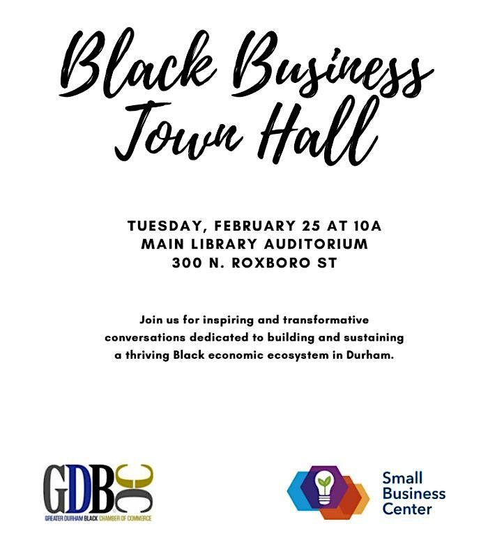 The Black Business Town Hall