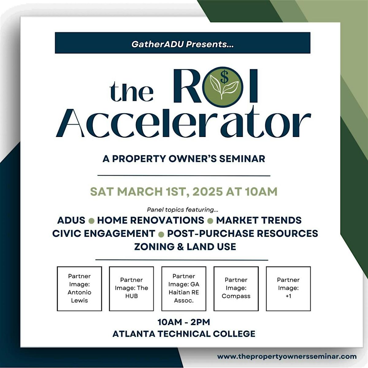 THE ROI ACCELERATOR: A Property Owners Seminar