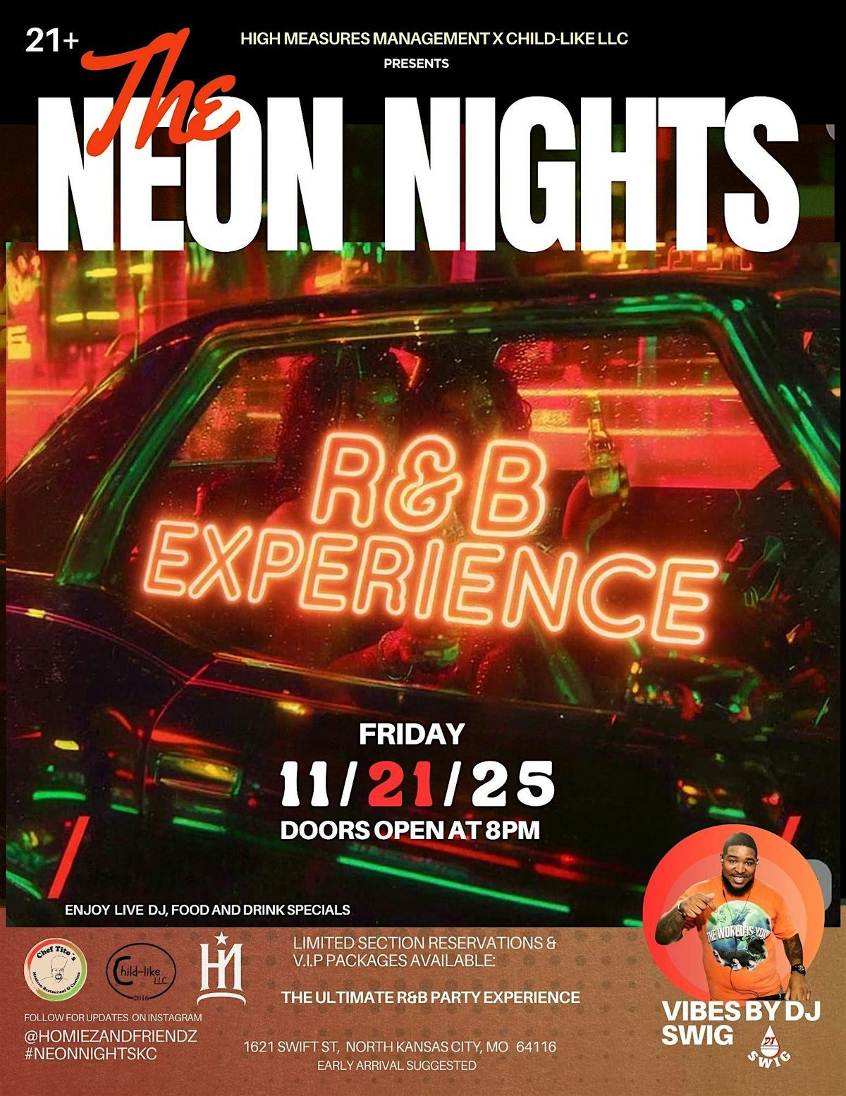 The Neon Nights an RnB Experience