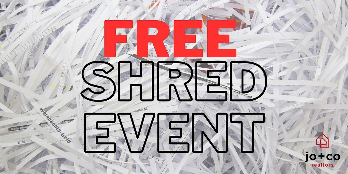 Shred It Event