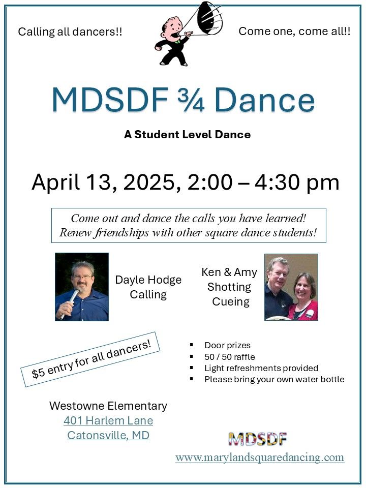 MDSDF 3\/4 Dance