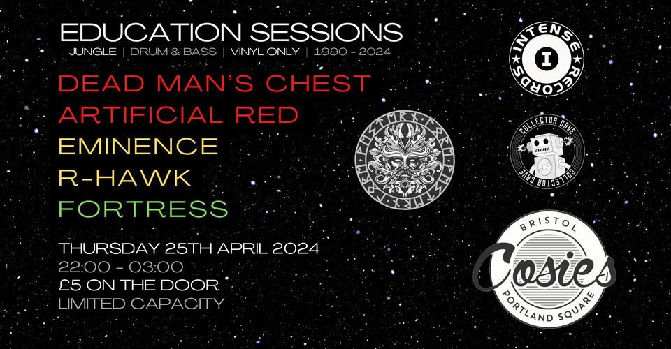 Education Sessions - Cosies Residency 2024 - 004 - Dead Man's Chest, Artificial Red, Eminence + more