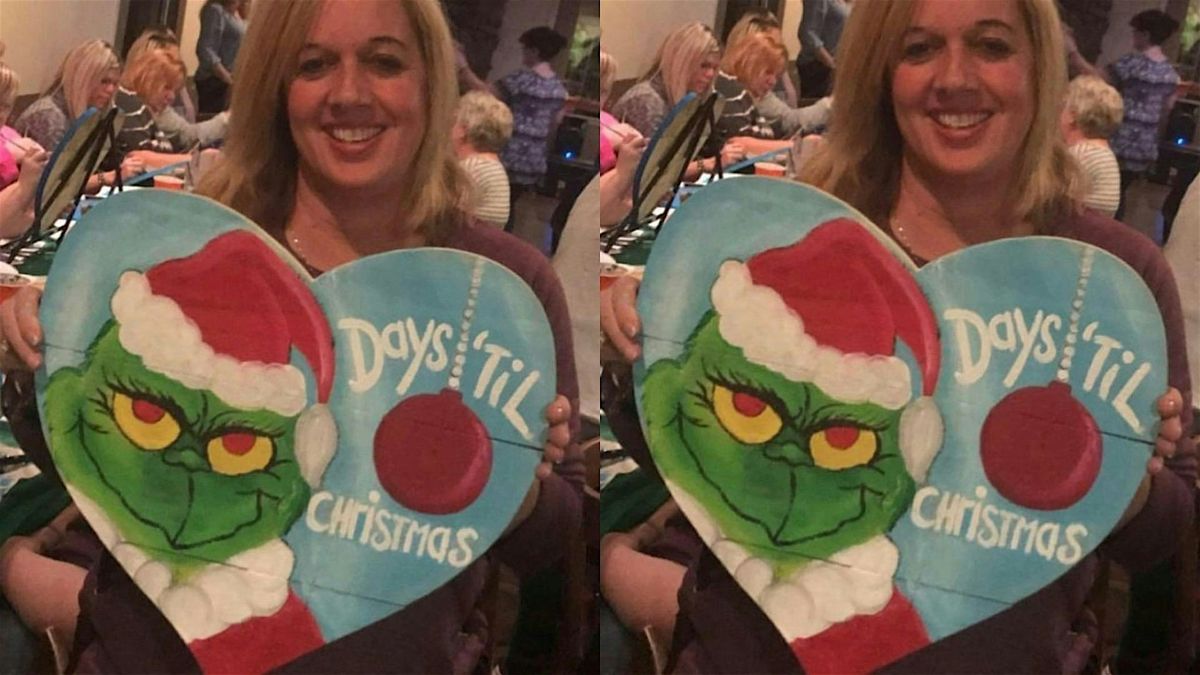 Grinch Heart: Halethorpe, Shannon\u2019s with Artist Katie Detrich!