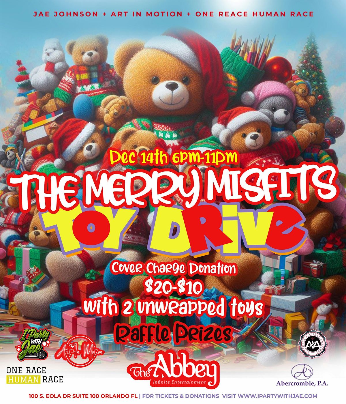 MERRY MISFIT\u2019S TOY DRIVE