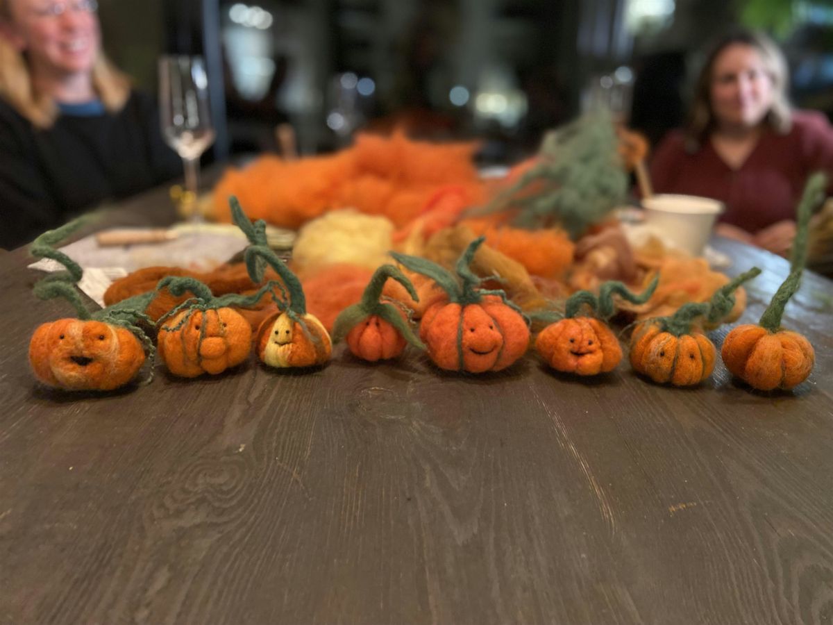 FELT N\u2019 FIZZ  Workshop @ LUSH - Pumpkins