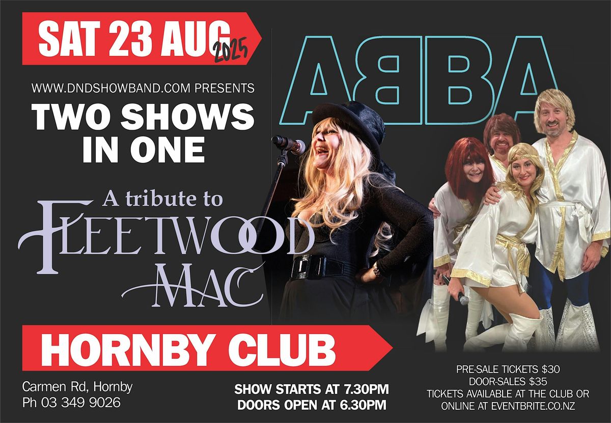 Two Tribute Shows in One feat. Fleetwood Mac & ABBA