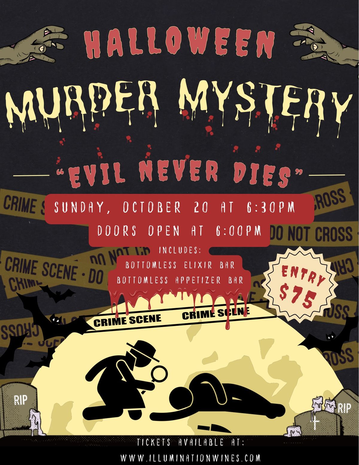 Halloween Murder Mystery Event