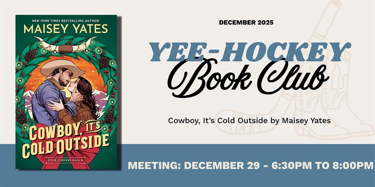 Yee-Hockey Book Club at The Well Red Damsel