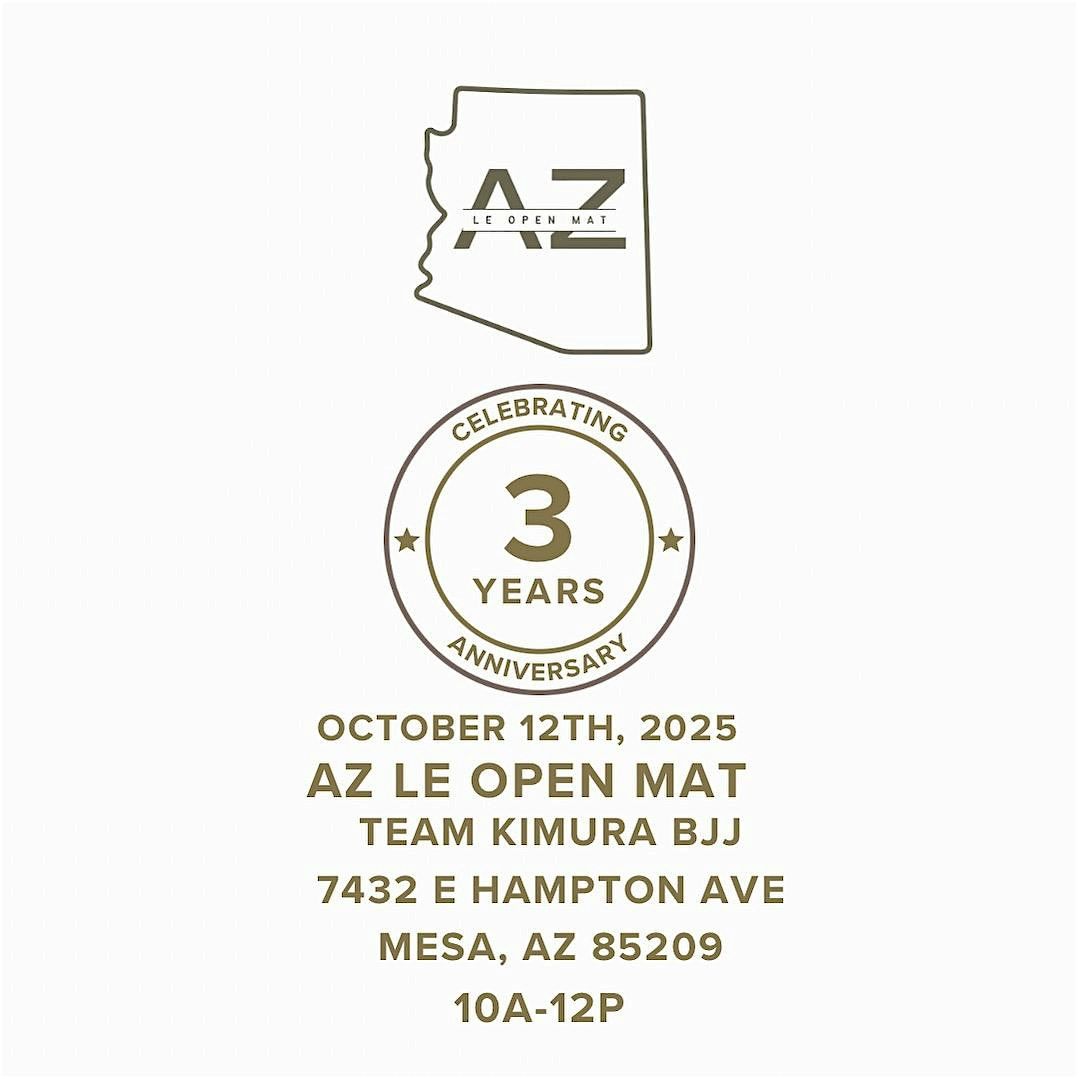 10\/12 AZ LE Open Mat