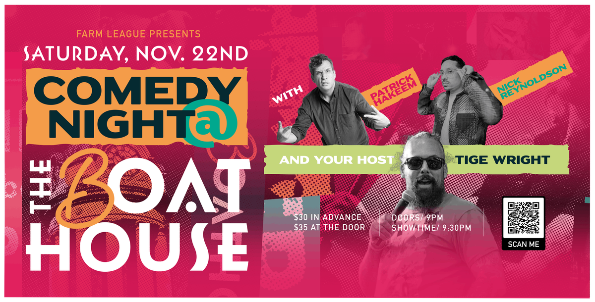 Comedy Night at Boathouse DTK!