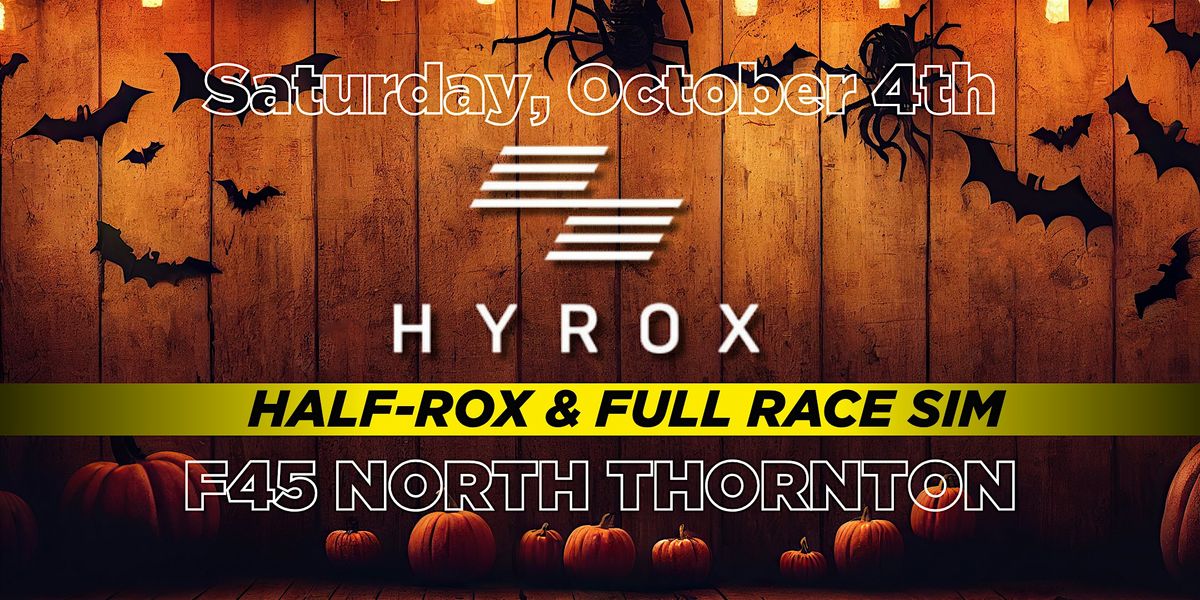 Halloween HYROX Sim F45 North Thornton