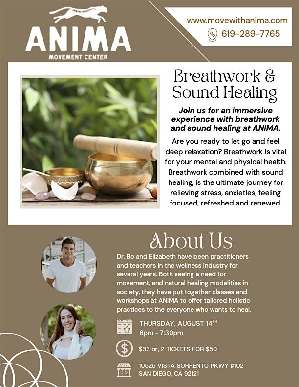 Transformative Breathwork & Sound Healing
