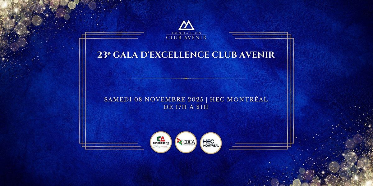 23e Gala d'Excellence Club Avenir