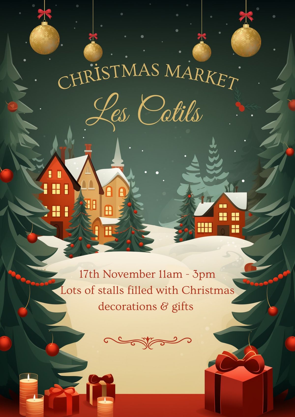 Annual Christmas Market Les Cotils 