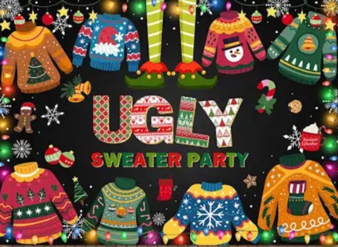 Christmas Party Ugly Sweater Style