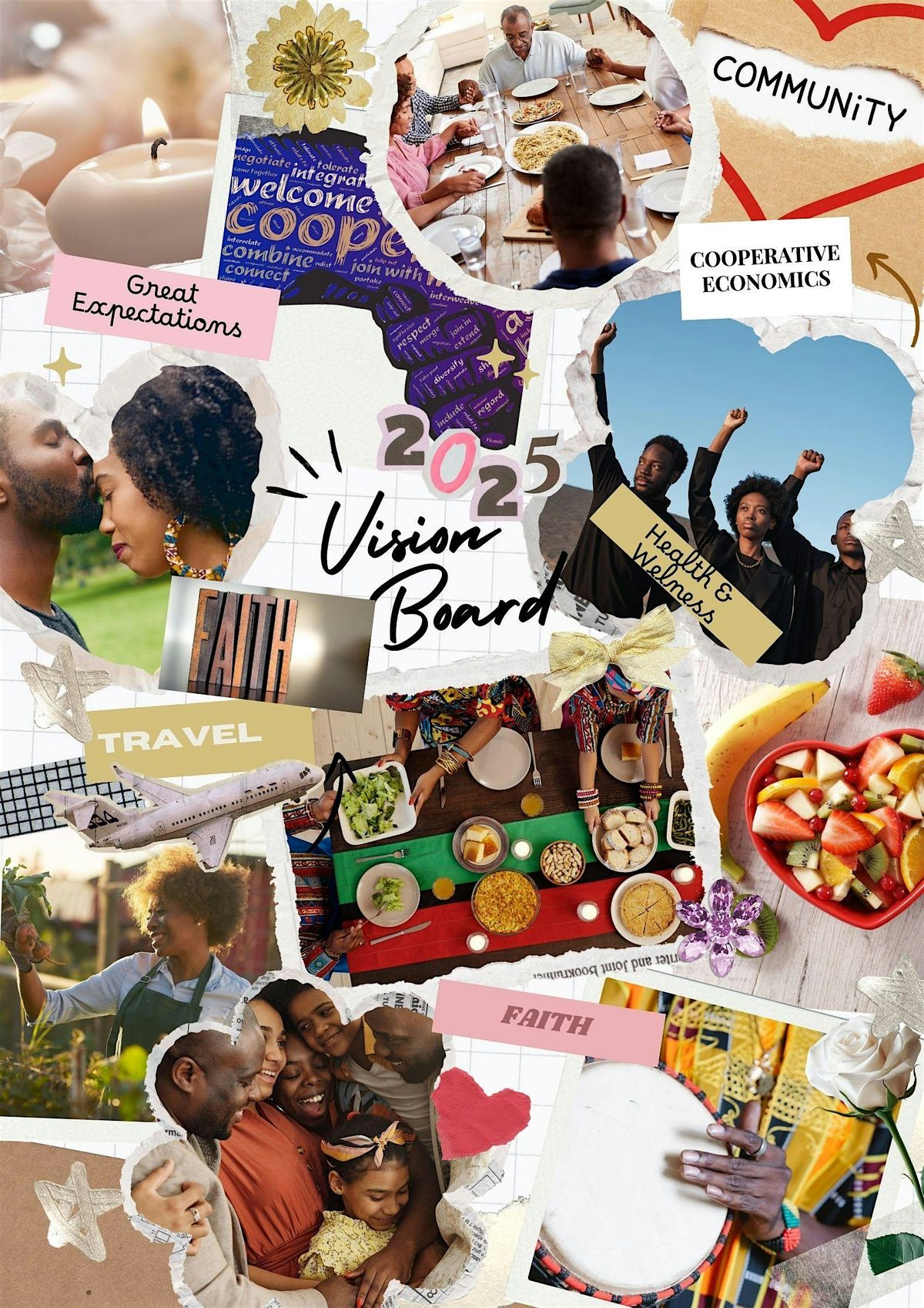 2025 Vision Board Networking Party for Creatives