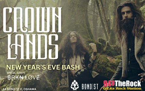 Big Ass New Year's Eve Bash w\/ CROWN LANDS and BRKN LOVE!