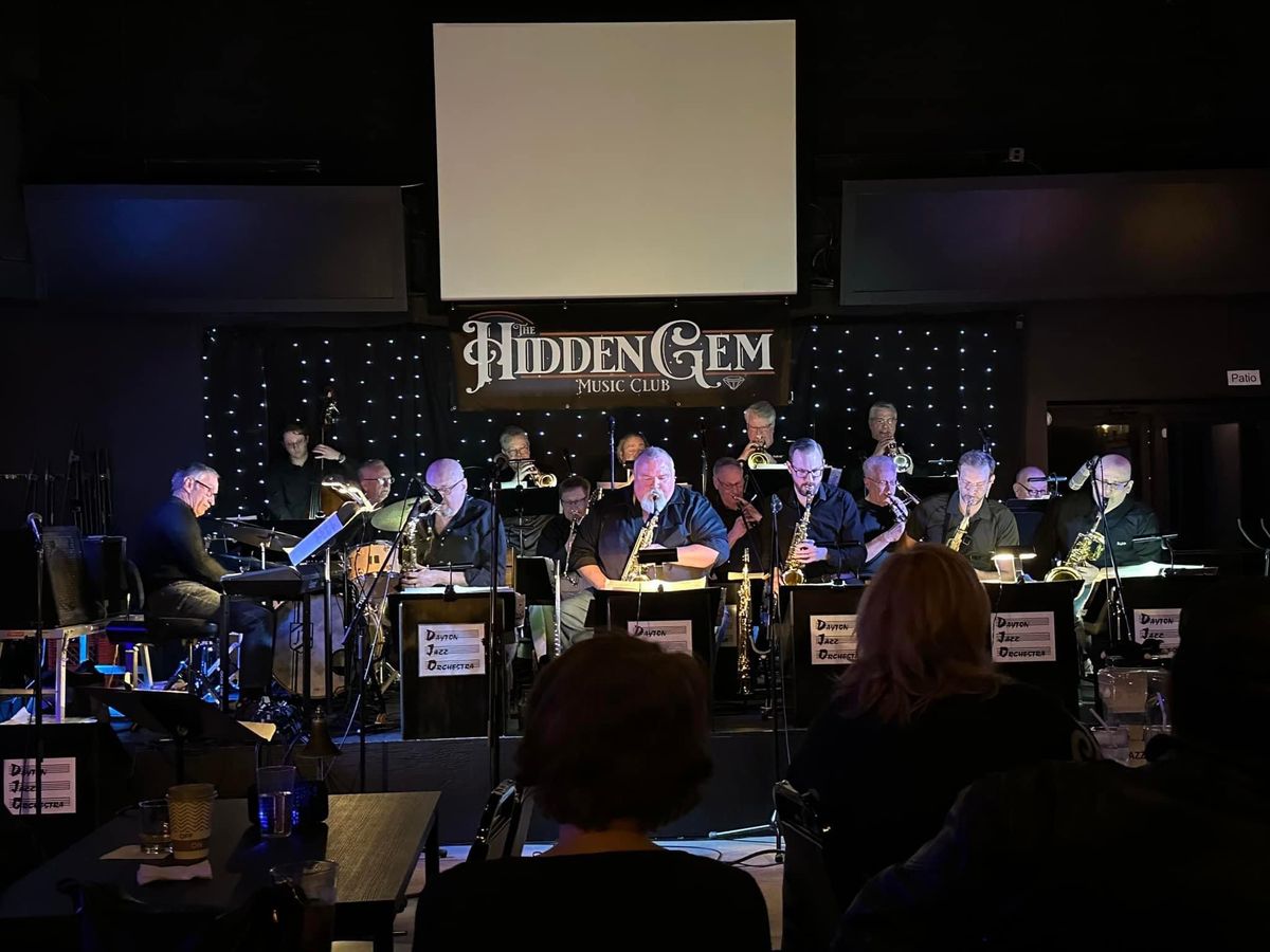 The Dayton Jazz Orchestra Big Band Summer Spectacular at the Hidden Gem!!!