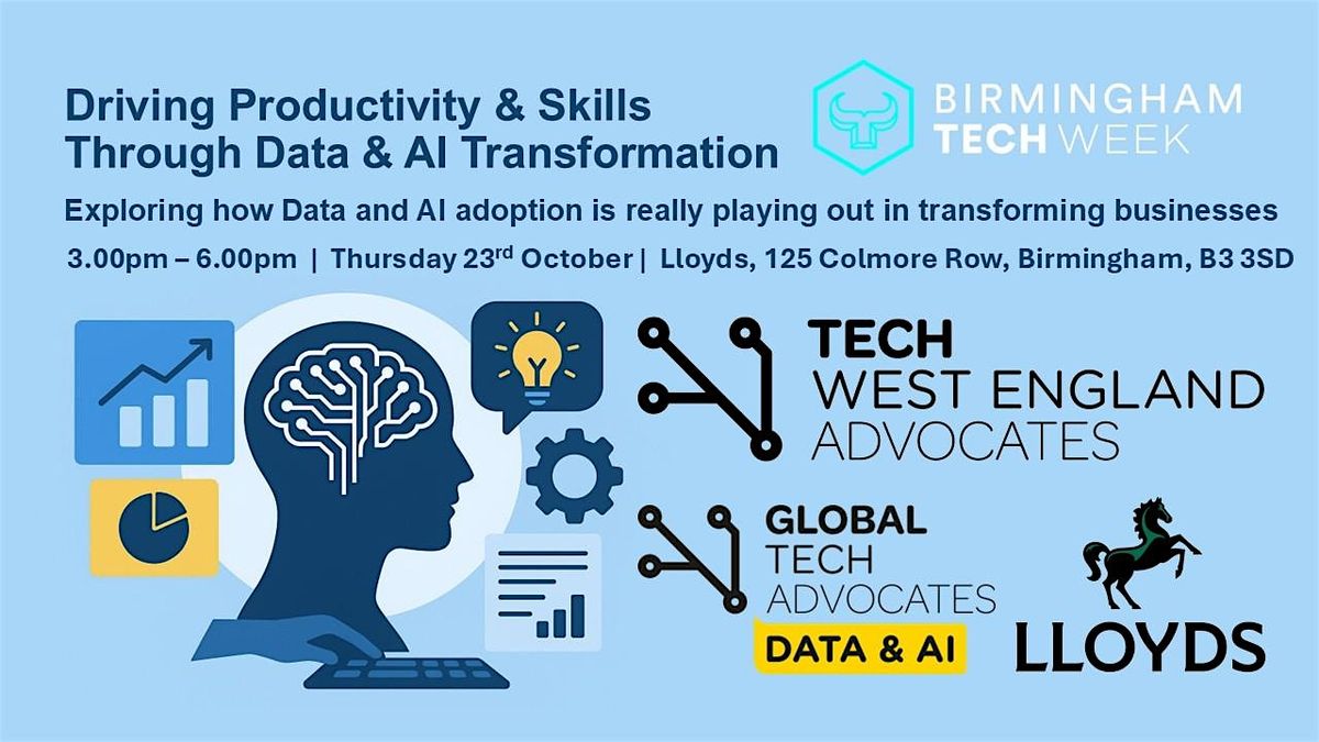 Driving Productivity & Skills Through Data & AI Transformation