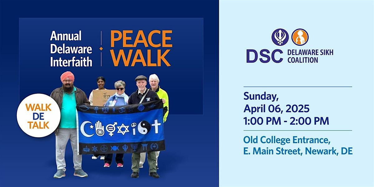 Annual Delaware Interfaith Peace Walk