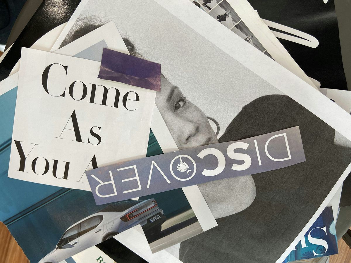 Visual Ruminations | Vision Collage with Photo Studio Portrait