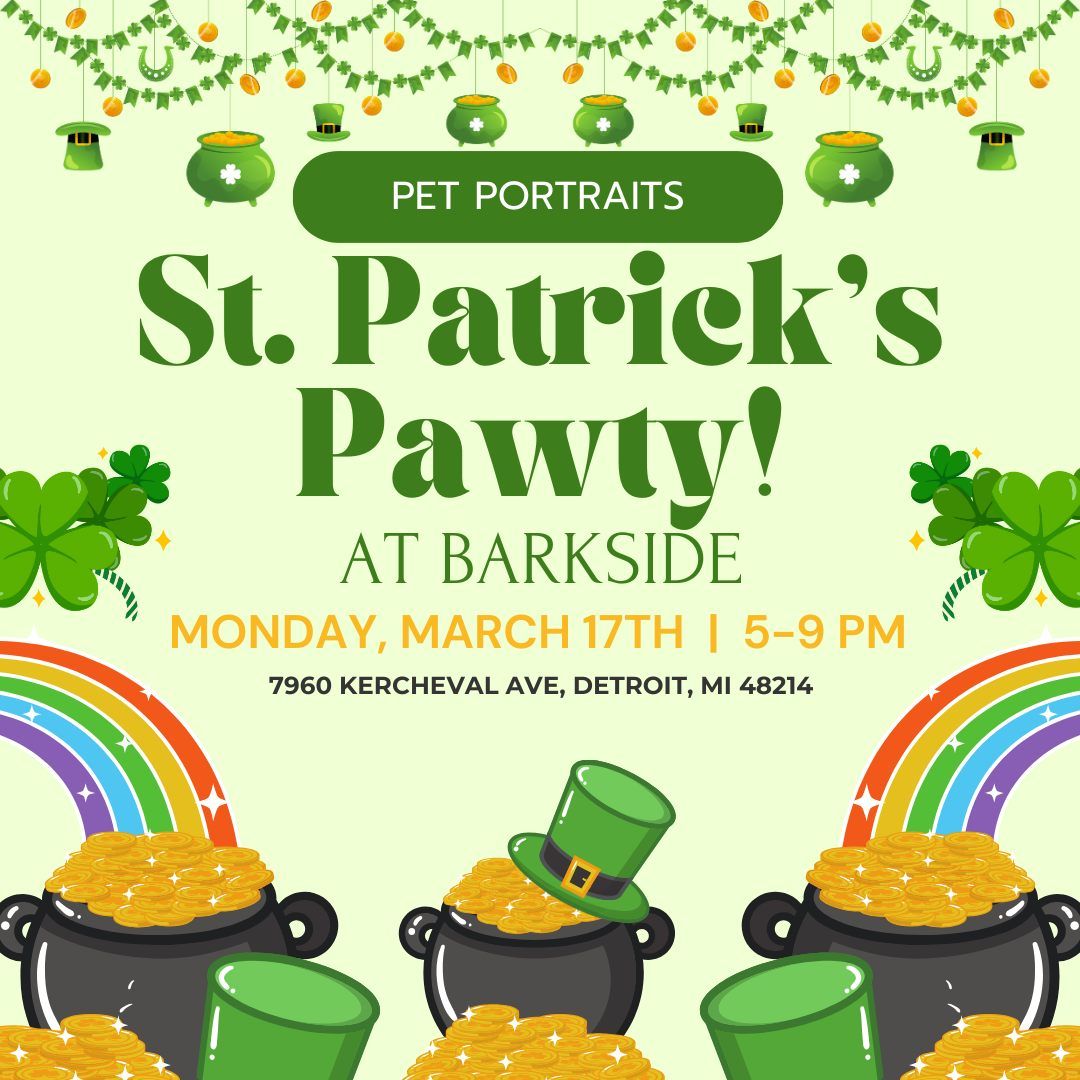 St. Patrick's Pawty at Barkside