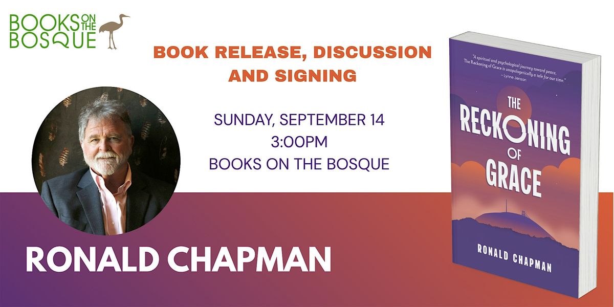 Book Release, Discussion and Signing with Ronald Chapman