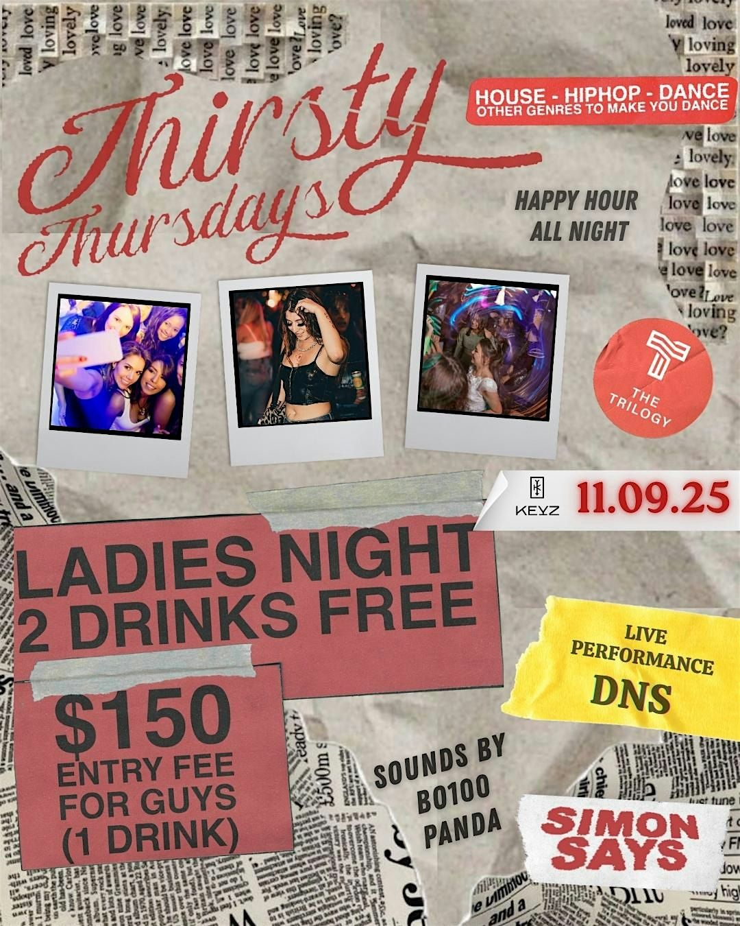 Thirsty Thursdays