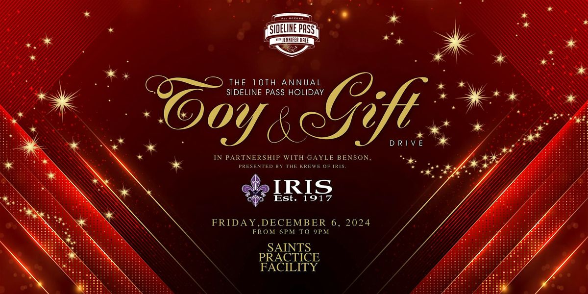 The 10th Annual Sideline Pass Holiday Drive Toy & Gift Drive