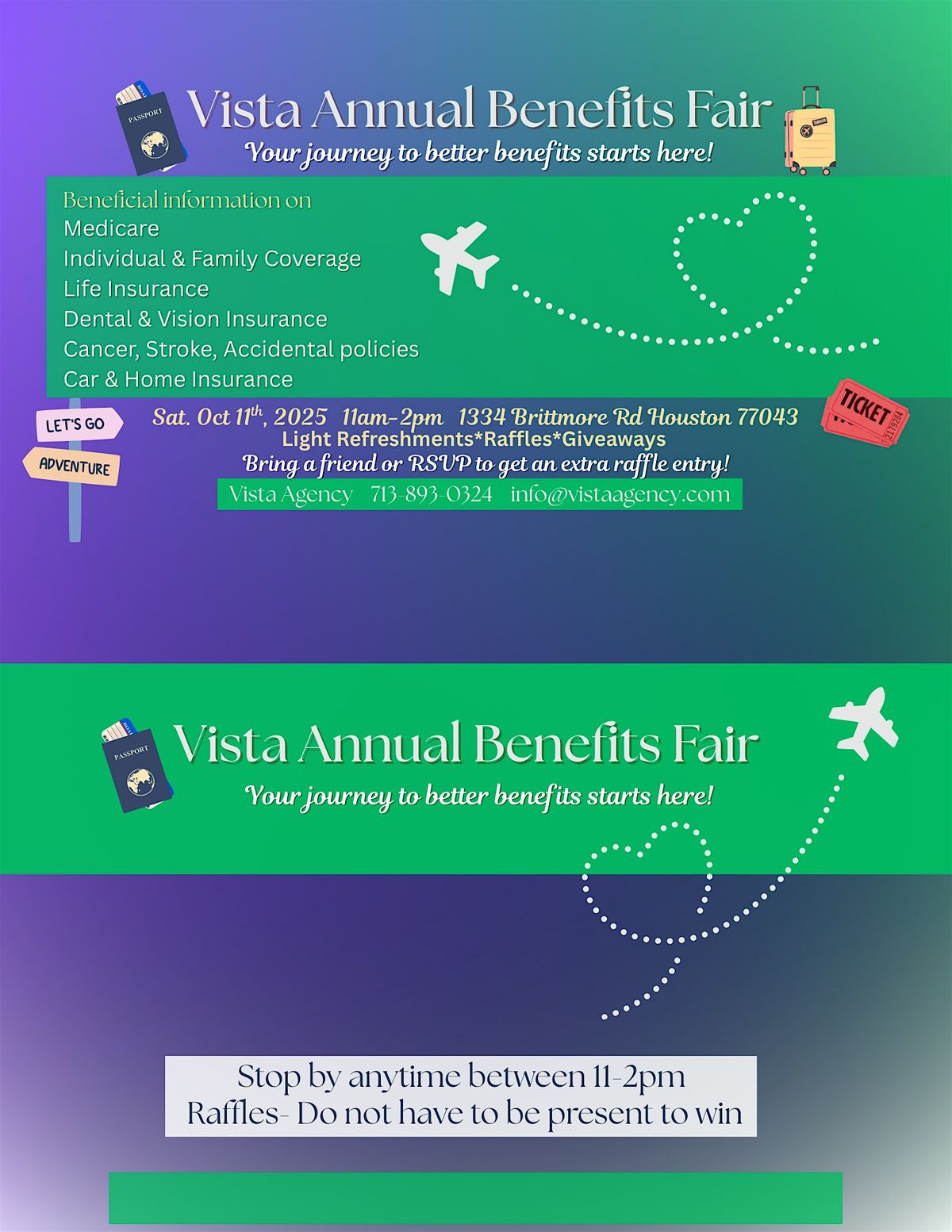 Vista Annual Benefits Fair