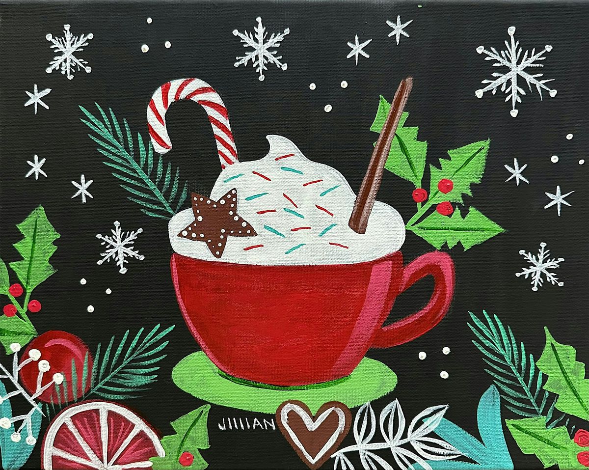 Hot Cocoa Paint Party