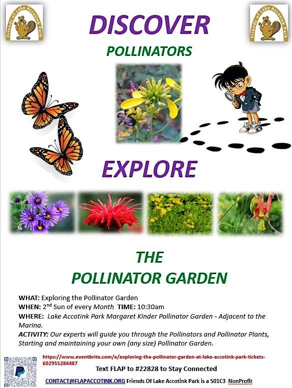 EXPLORING THE POLLINATOR GARDEN