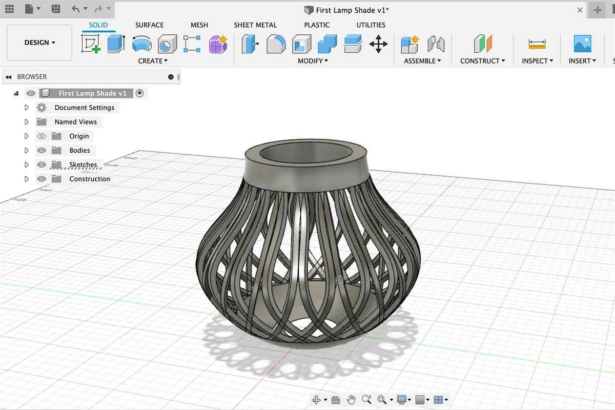 Intro to 3D Design with Fusion360 (Afternoon)