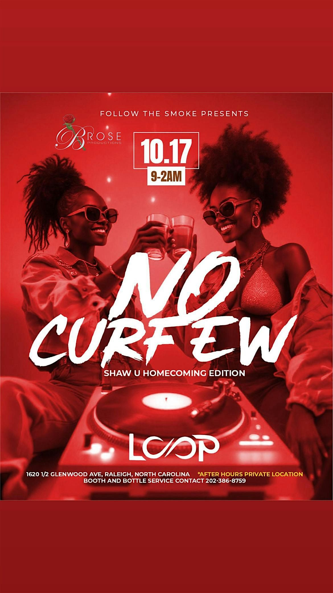 NO CURFEW HOMECOMING ALUMNI PARTY