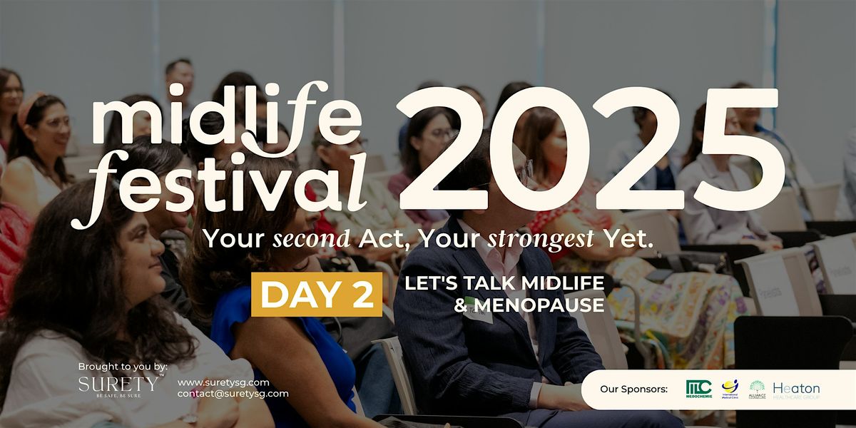 Midlife Festival - Let's Talk Menopause and Midlife (Day 2)
