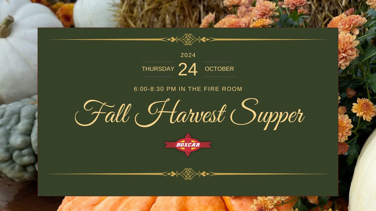 Fall Harvest Supper