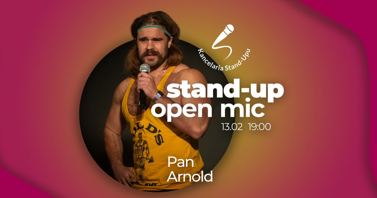 Walentynkowy stand-up open mic z Panem Arnoldem