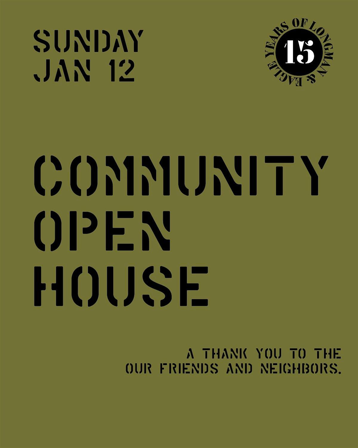 Community Open House