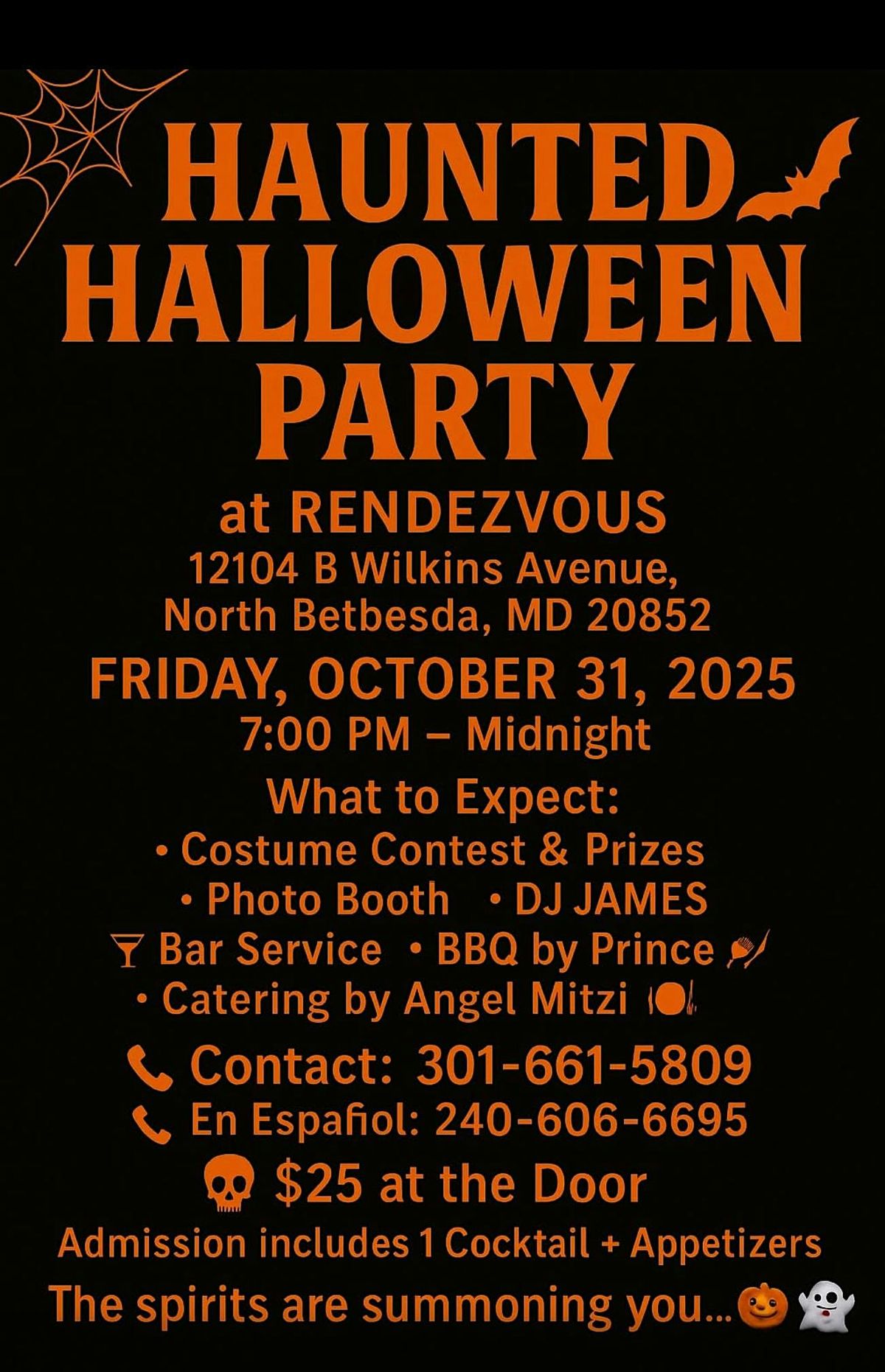 Halloween Bash at Rendezvous